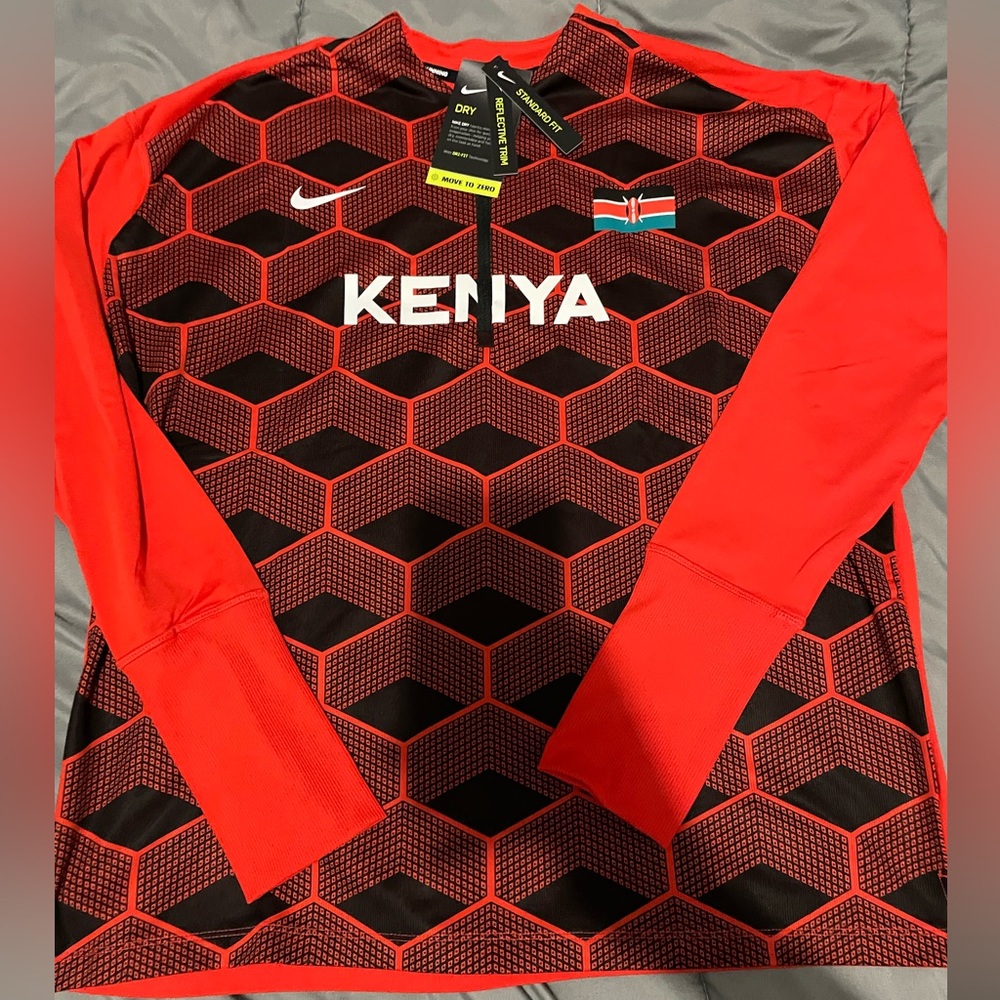 Kenya Authentic Nike Women’s 1/4 Zip Jacket